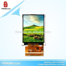 New 2.2 AUO digital panel high end glass meter text tft transparent lcd display