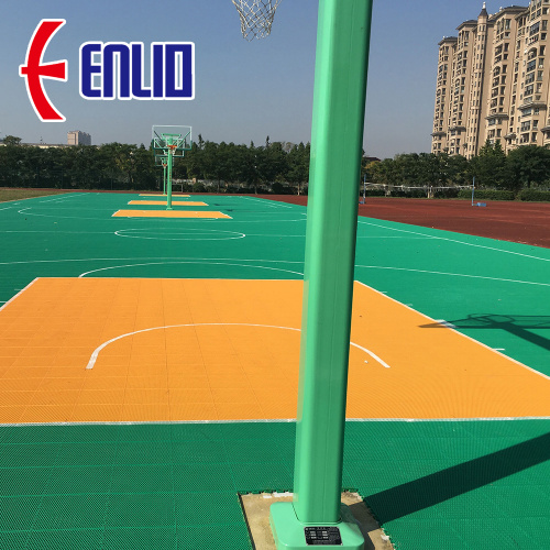 PP Tiles Floor pour le terrain de basket en plein air