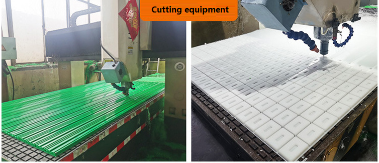 UHWMPE Vágóberendezések UHWMPE Cutting equipment