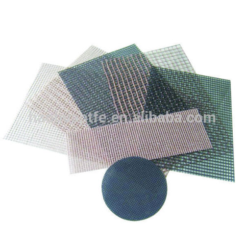 Heat Resistant PTFE teflon mesh conveyor belt with 4*4mm 2*2mm 1*1mm