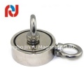 nickel plated neodymium pot magnet with strong pull force