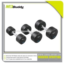 PU/rubber coated dumbbell