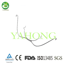 Orthodontic Face Bow Outside Oral Cavity