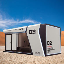 Eco Modular Prefab Mobile Luxury Solar Hotel Modern Smart Bubble Space Capsule Prefabricate Houses