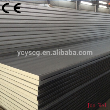 Structural PU insulated sandwich panels