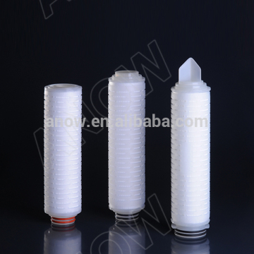 Terminal beer filter cartridge for diluting water filtration