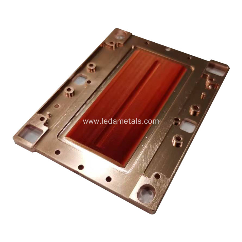 Copper Heatsink for CPU Server Extrusion Skiving Fin