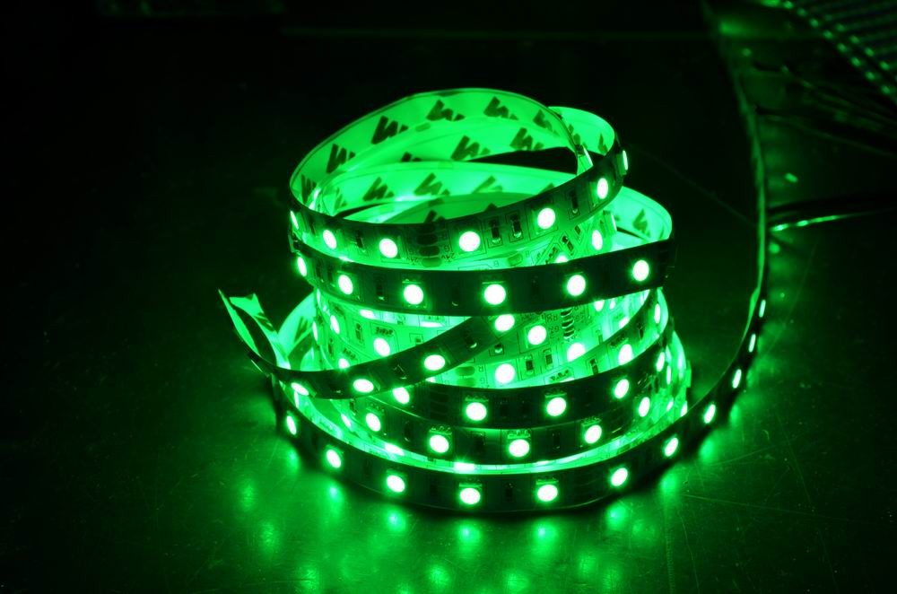 Edgelight high lumen 5050 smd led strip , addressable rgb led strip 24v , CE/ROHS/ smd 5050 led strip