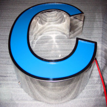 Outdoor Trim Cap LED Shop Sign Lighting