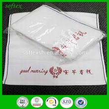 cheap cotton white towel good morning