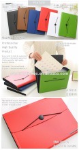 PP portable carrying file folder case, briefcase