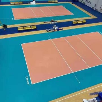 Handballplatz Floor Neuankömmlinge Selbstdraining