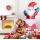inflatable pvc christmas yard decorations