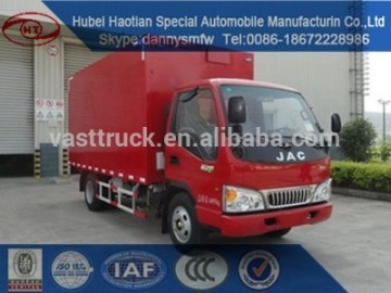 mini mobile stage truck small road show LED stage truck for sale