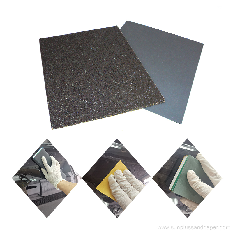 Automotive Silicon Carbide Abrasives Wet Sanding Sandpaper