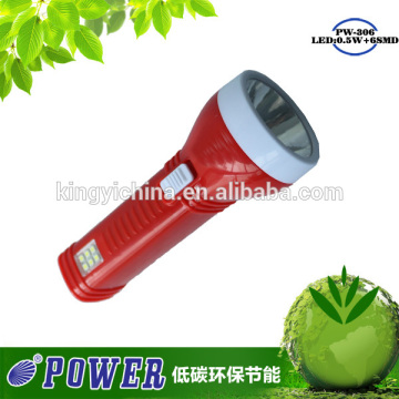 Powerful Rechargeable LED Solar Flashlight