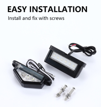 12-24V Aluminum Car Van Bus Trailer RV LED Plate License Light