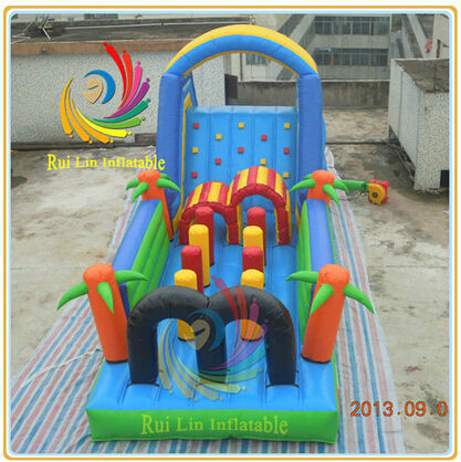 Inflatable challenge obstacle course/inflatable obstacle course for sale