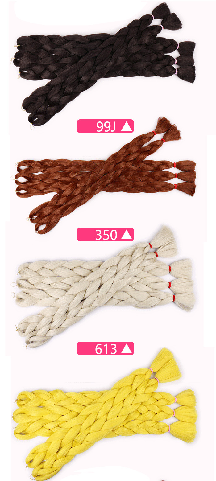 Wholesale 82inch 165g Jumbo Braids Expression Braiding Hair Ultra Ez Crochet Synthetic Yaki Prestretched Perm Easy Braid 41inch