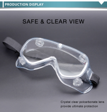 Anti fog Full protective transparent protective glasses