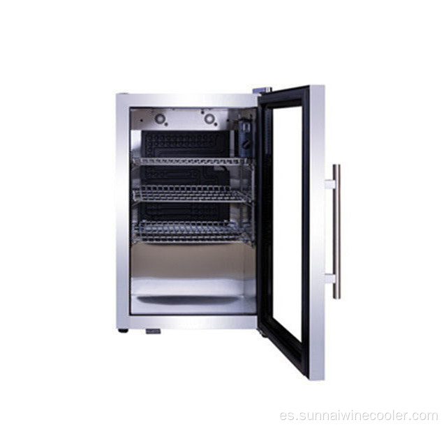 Refrigerador de bebida fría oem refrigerador de puerta de vidrio