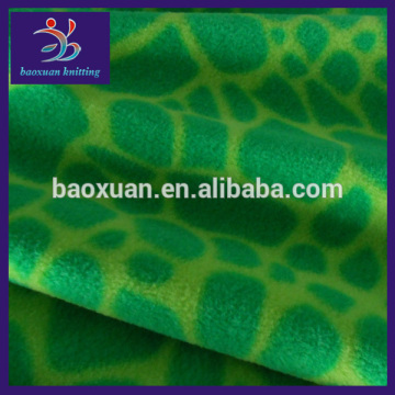 printed micro polar fleece fabric