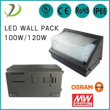 120W LED Wall Pack 5000K Color