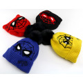 Gorro de punto Spiderman para niños de invierno