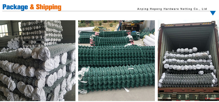 Customized Galvanized Steel Chain Link Fence