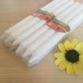 stick shape white snow wax color candle bougies