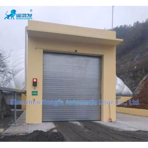 Automatic Aluminum Spiral High Speed Rolling Door