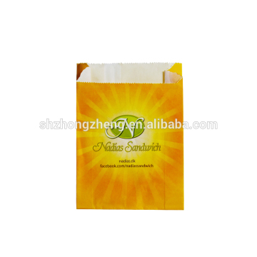 Printed food packaging bag for sandwich ,cakes, pastry, grocery