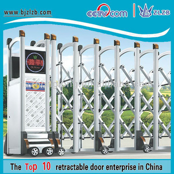 Automatic door gate electric retractable door entrance main gate