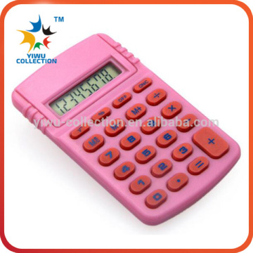 promotion gifts 8 digits calculator, electronic flip up calculator with big logo position
