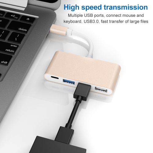 PD付き4IN 1 USB HUB3.0