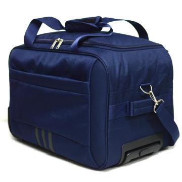 2 wheels duffel trolley travel bag