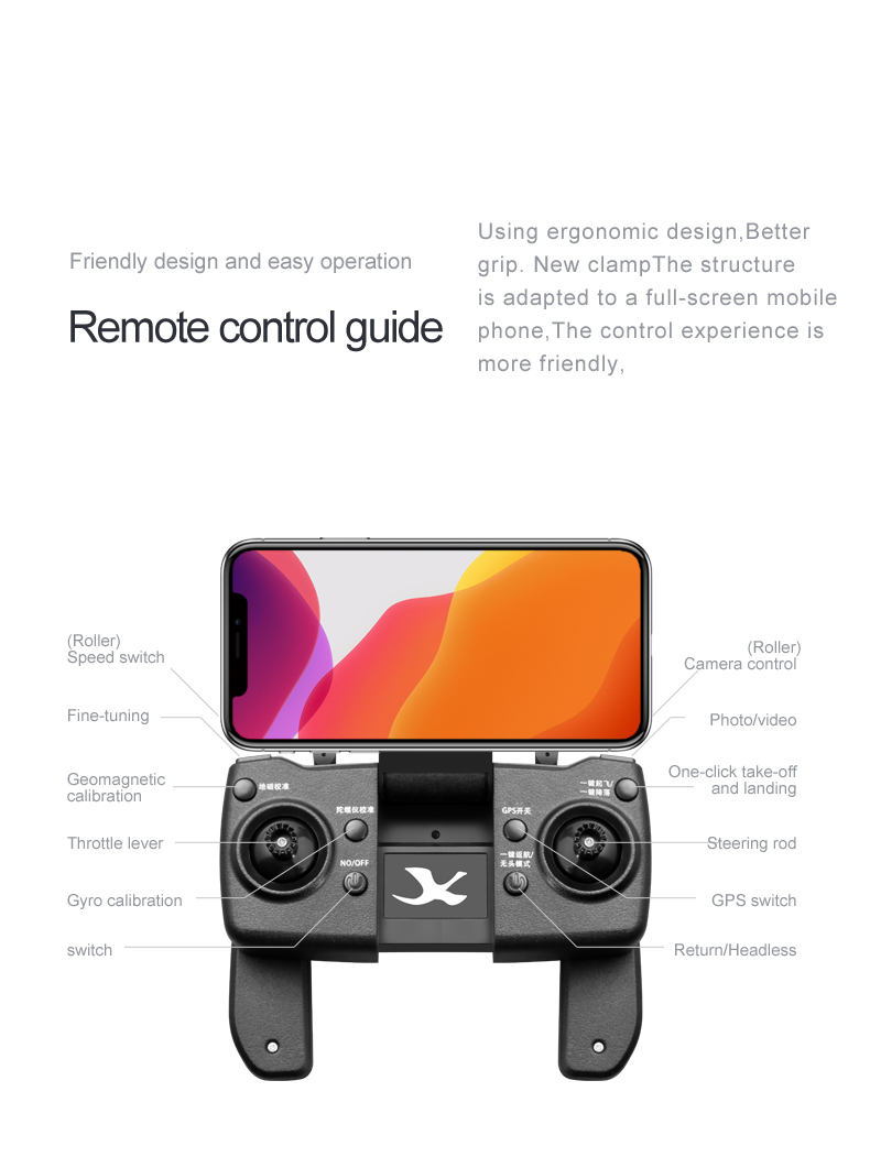 New K80 Air 2S GPS Drone 4K Professional drone Camera Aerial Photography Brushless Motor Foldable Four-Axis