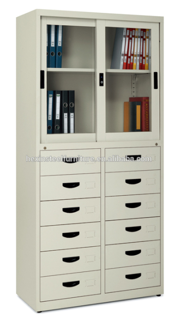 2 door Metal swing door filing cabinet