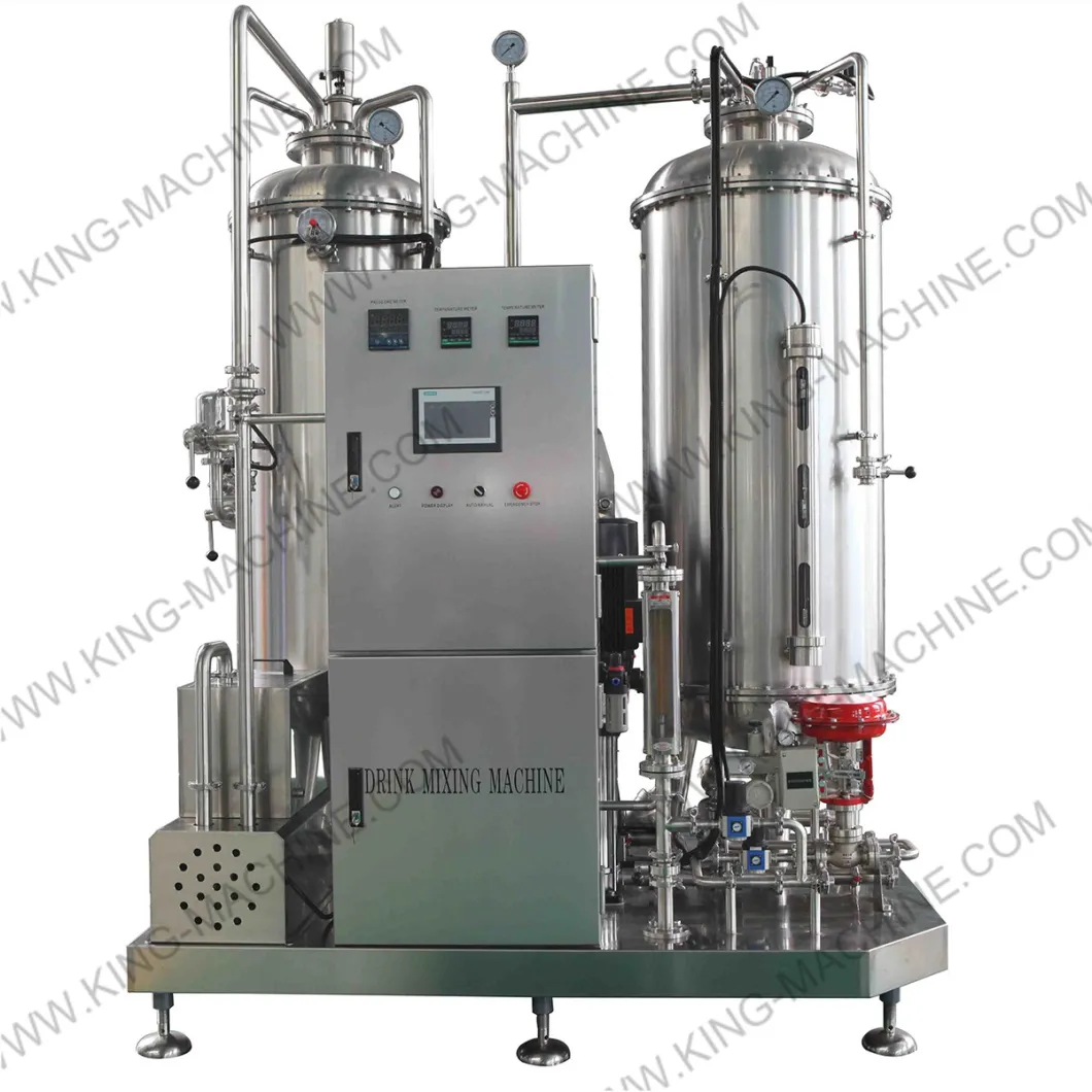 Sparking Soda Gas Water Beverage Plant Line Carbonated Soft Drink Filling Machine