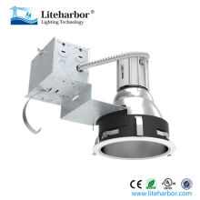 Adjusts vertically 100W 6 Inch Architectural downlight Vertical Remodel Housing