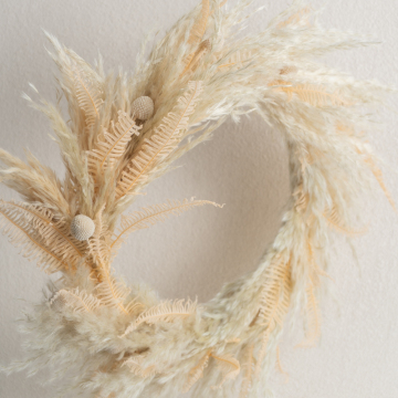 Wholesale Custom Dried Pampas Grass Garland for Home and Wedding Decor