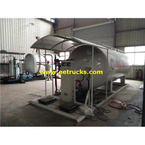 10 Tons Mobile Skid Cooking Gas Plants