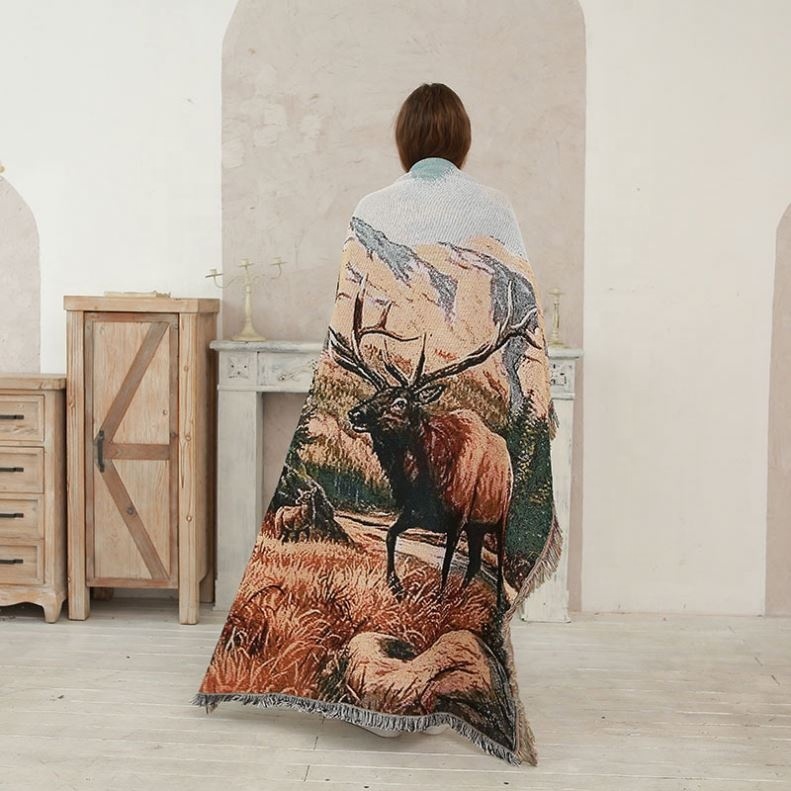 Stunning Mandala Tapestry - Embroidered Islamic Wall Hanging