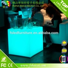 Waterproof LED Cube Seat Lighting, Outdoor Colorful Party LED Cube Chair