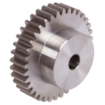 Forging alloy steel straight big bevel gear