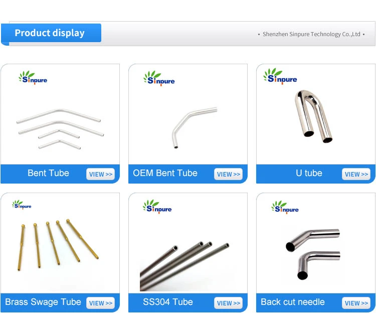 Customized High Precision Brass Capillary Tube Use to Heat Exchange