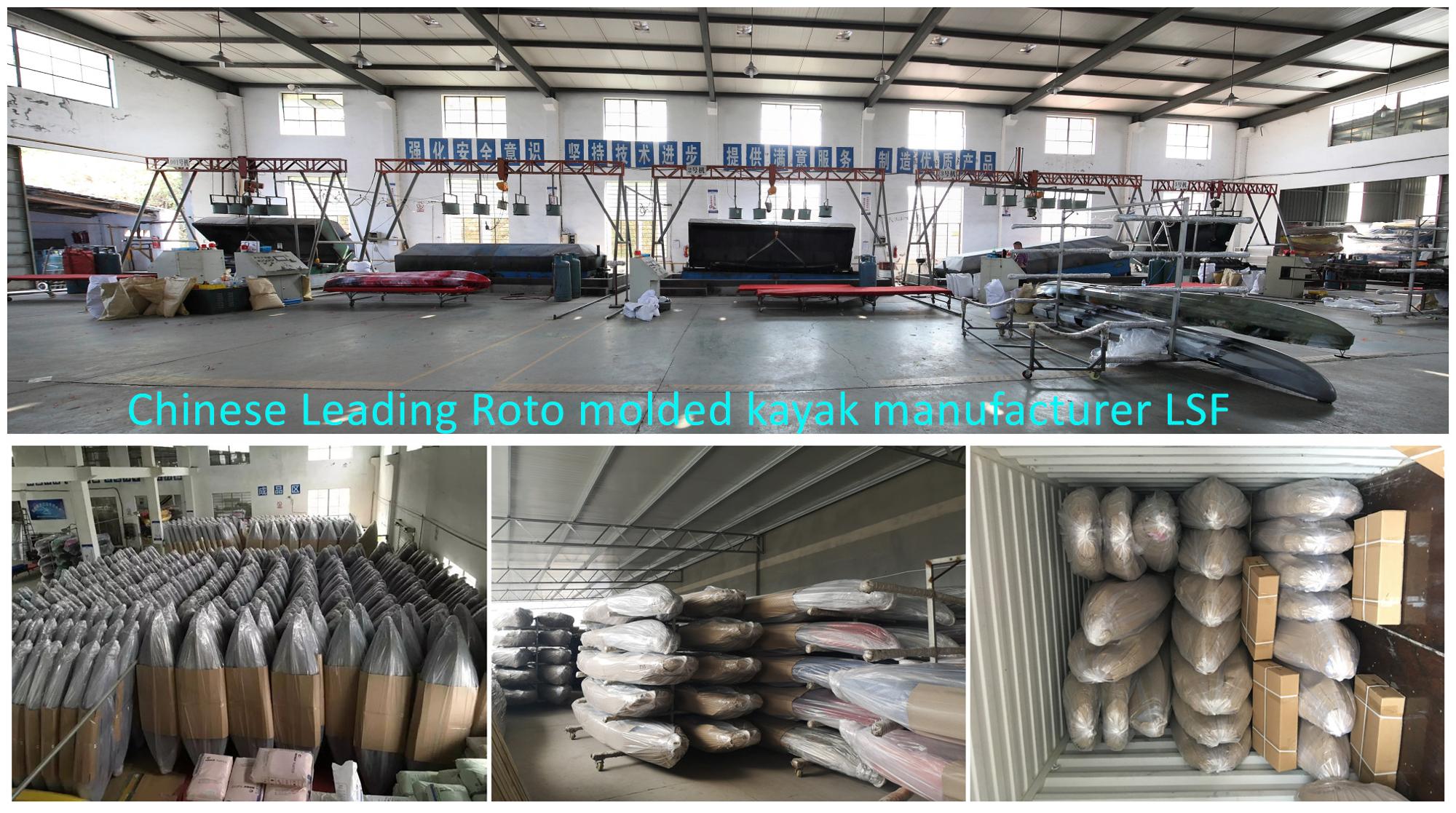 Top Alibaba Supplier Chinese LSF Kayak Factory Wholesale Tandem Fishing Kayak For Pro Angler