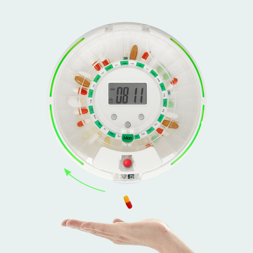 Automated Medication Dispenser Pill Reminder Pill Box for Elderly Care