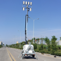 10m mobile light tower for rescue operation