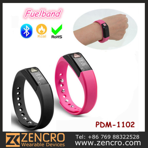 Pdm-1102 Stylish Bluetooth 4.0 Pedometer Wrist Watch Step Counter